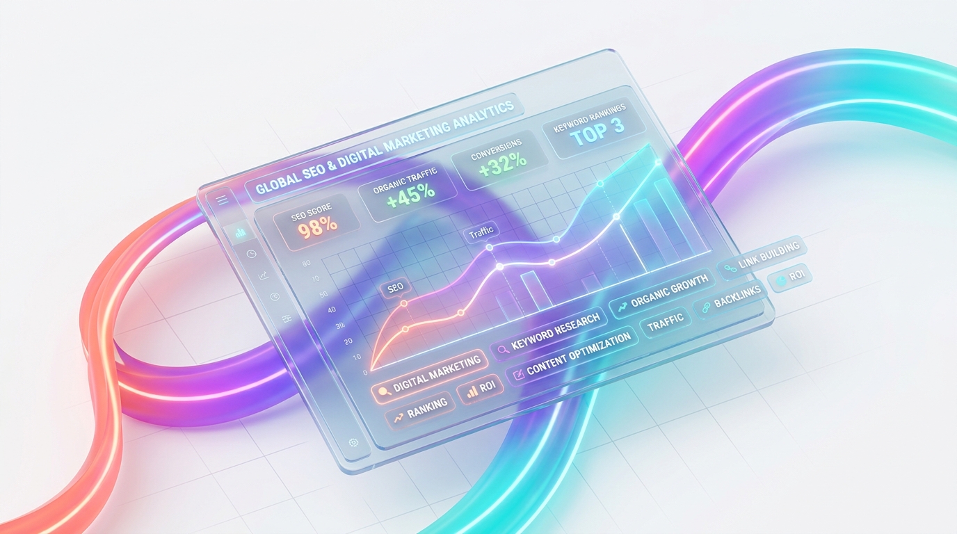 Search Engine Optimisation Illustration