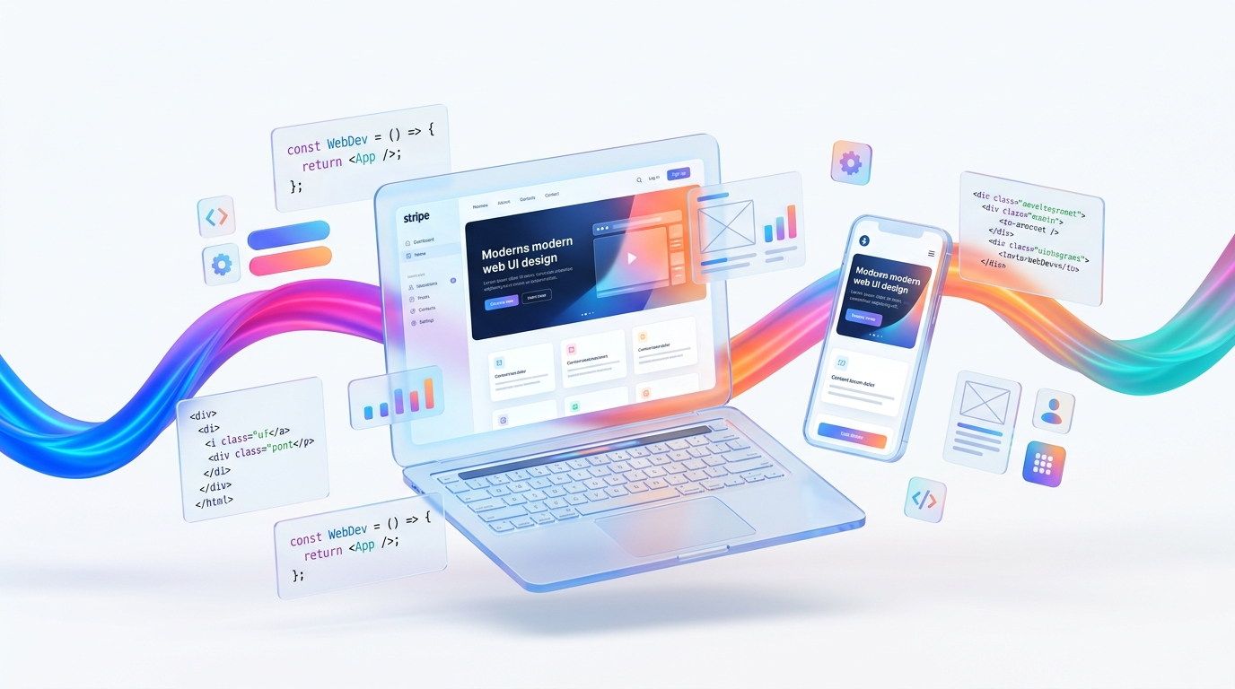 Website Designing Illustration